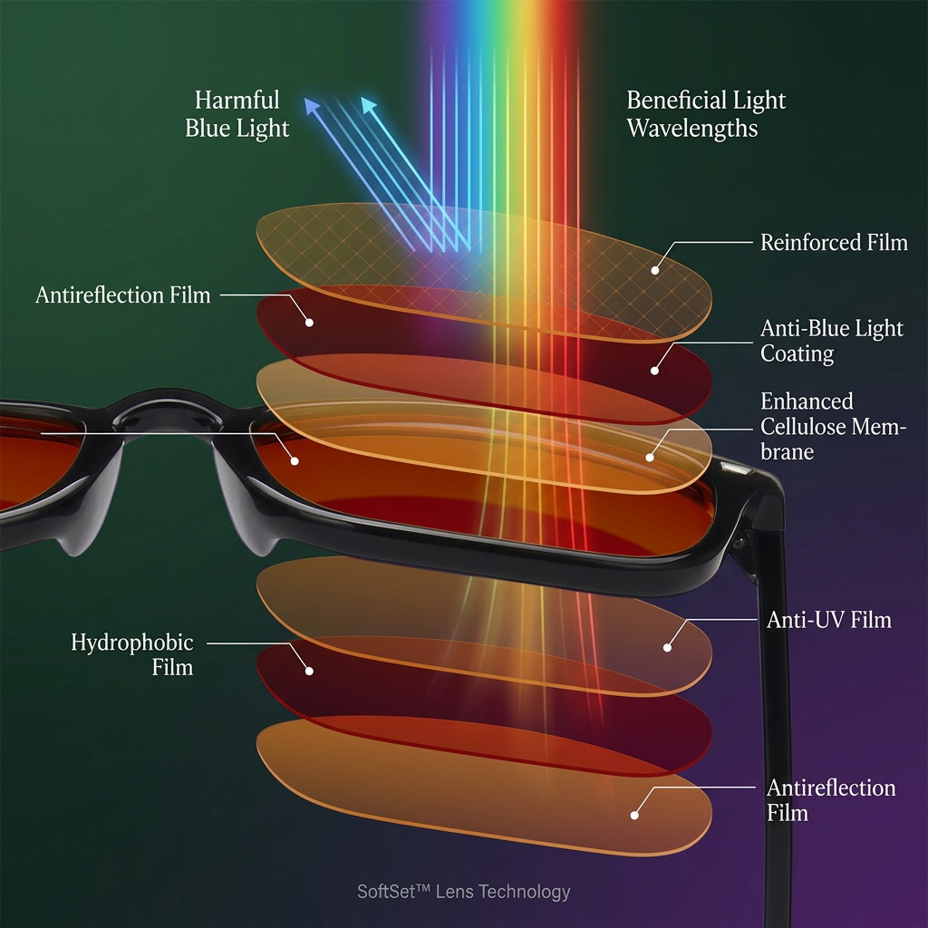 Sleep & Anti-Blue Light Glasses
